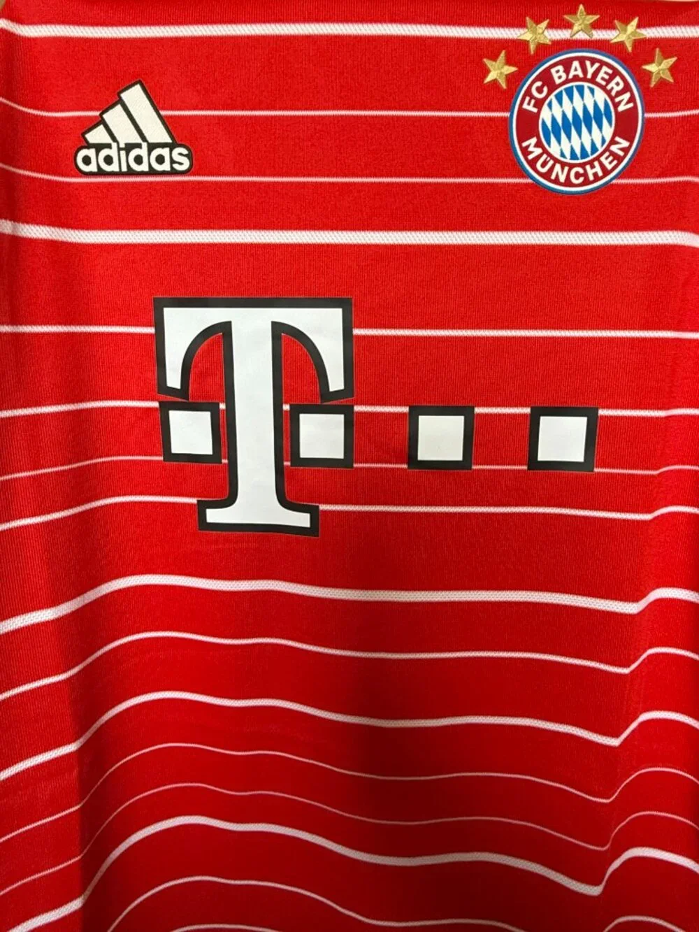 Official Men's Adidas Red Bayern Munich 2022/23 Home Authentic Jersey
